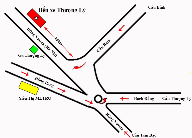 Hướng Dẫn Chỉ đường Bến Xe Thượng Ly